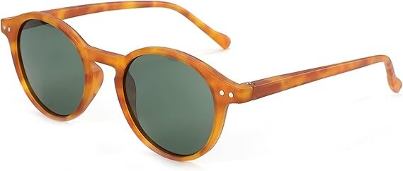 ZENOTTIC Gafas de sol redondas retro polarizadas