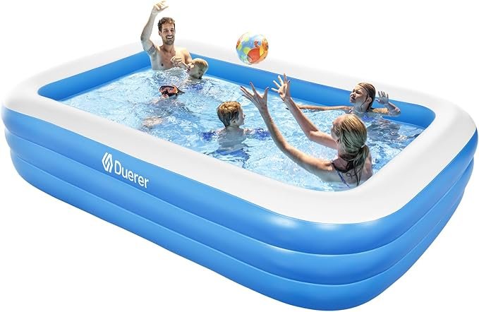 Duerer Piscina Familiar 305x182x56 cm – Gran capacidad para jardín