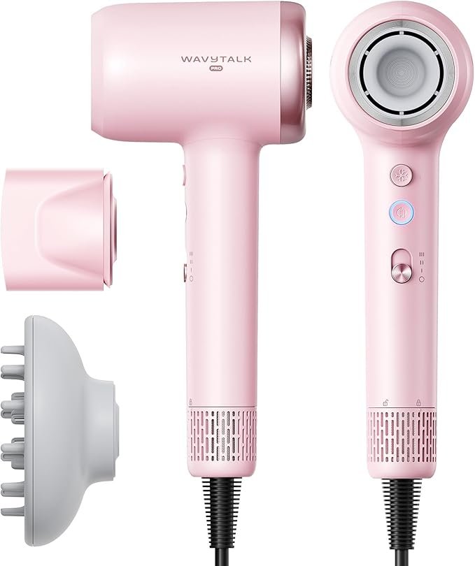 Wavytalk TURBLOW PRO: Secador potente con estilo en rosa