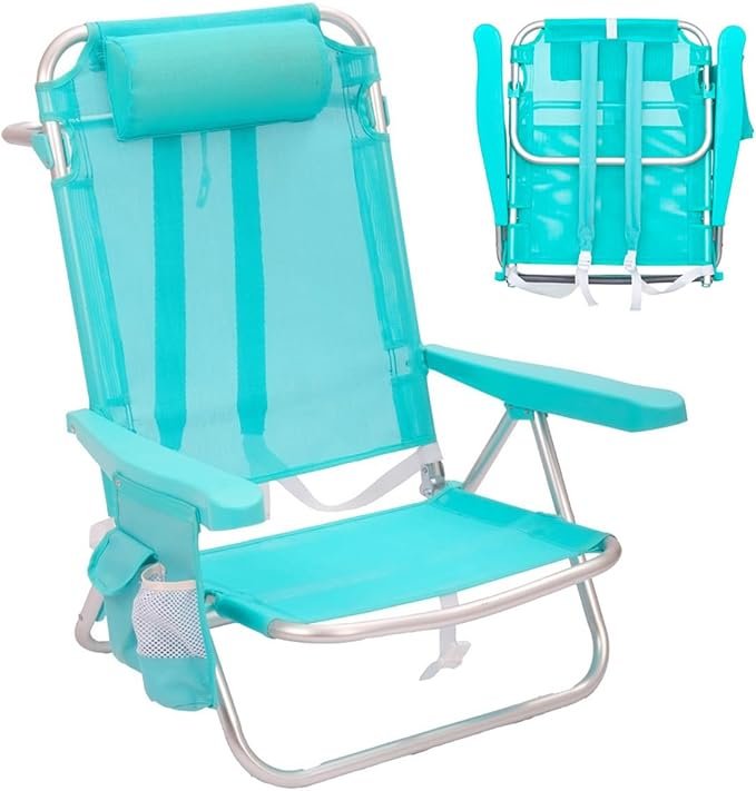 LOLAhome Silla playa mochila – Comodidad práctica para tus días de sol