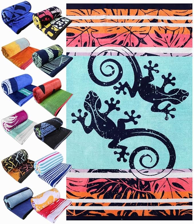 LEBENGOOD Toalla de Playa Grande – Algodón Egipcio de lujo