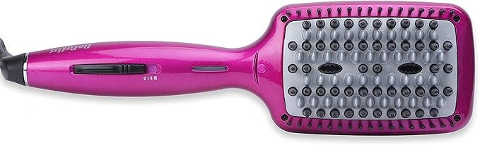 BaByliss HSB100E – Cepillo alisador con efecto anti-encrespamiento
