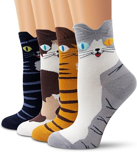 Ambielly – Calcetines térmicos de algodón unisex
