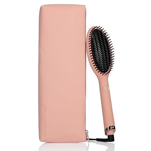 Ghd Glide Take Control Now – Cepillo térmico rosa, liso sin esfuerzo
