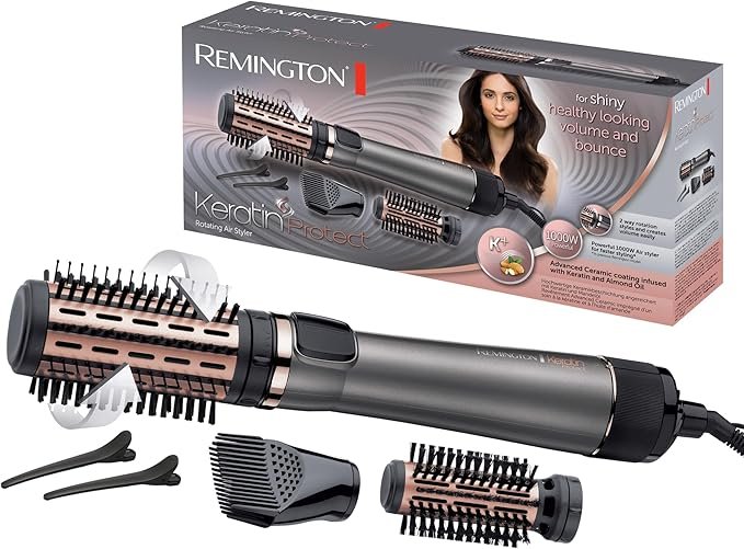 Remington AS8811 Keratin Protect – Cepillo secador giratorio con queratina