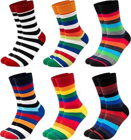 Occulto – Pack 6 pares de calcetines divertidos de algodón