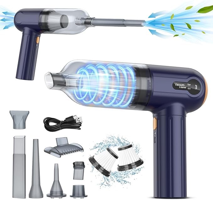 Aspirador de Mano 4 en 1 – Potencia, ligereza y versatilidad donde lo necesites