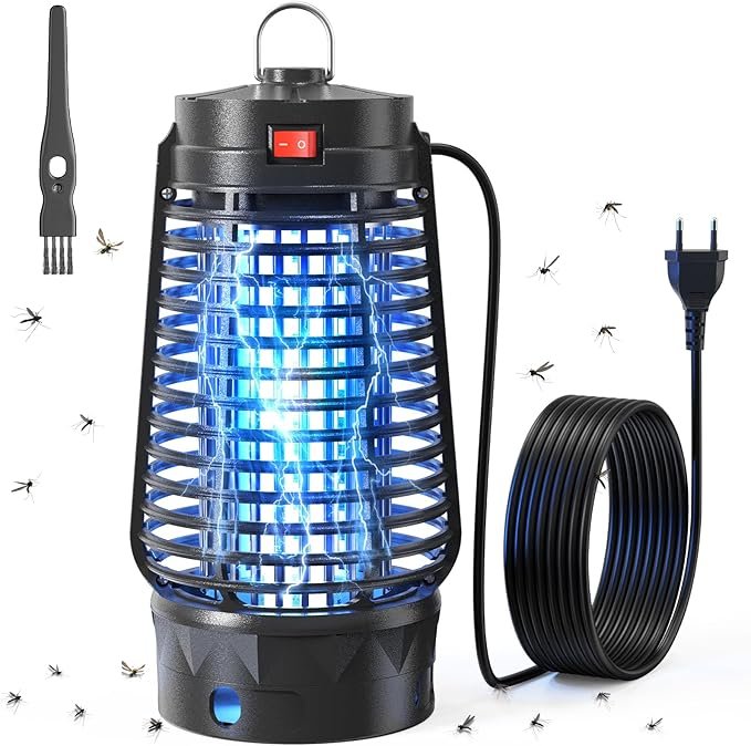 NIIYACO Lámpara Antimosquitos UV 12W, para interior y exterior